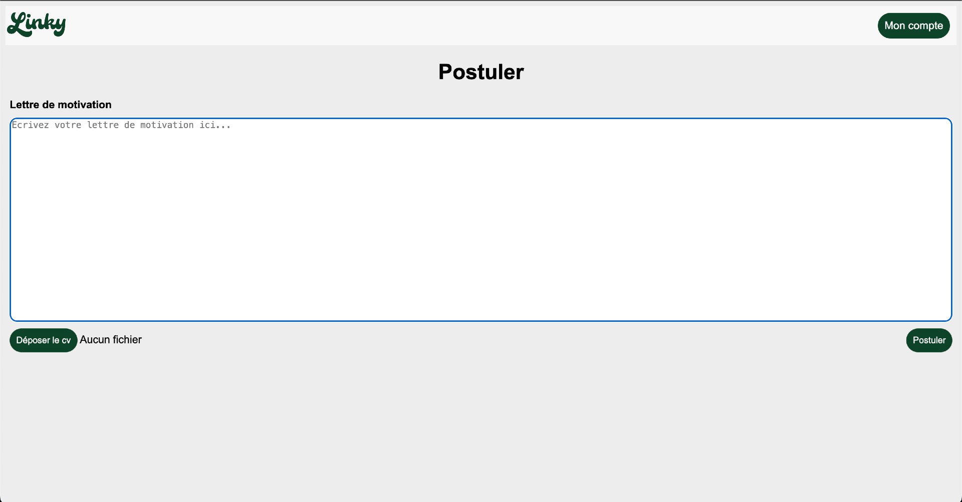 Linky postulate page